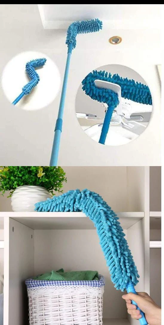 Adjustable & Foldable Microfiber Cleaning Duster for Multipurpose use - Image 3