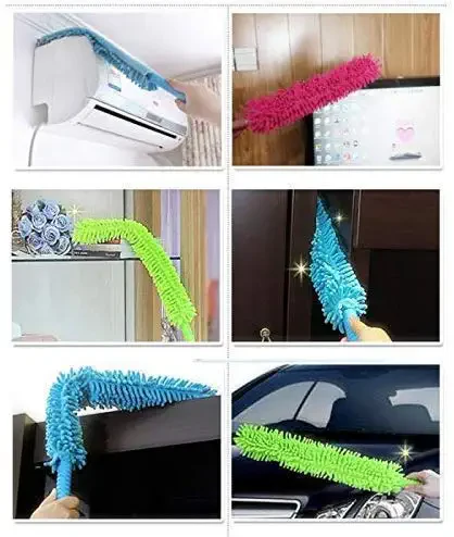 Adjustable & Foldable Microfiber Cleaning Duster for Multipurpose use - Image 5
