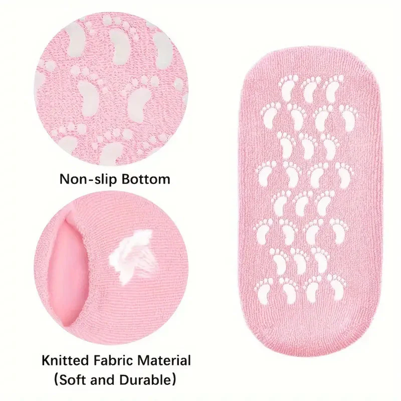 Moisturizing Spa Gel Socks - Image 3