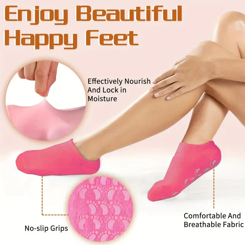 Moisturizing Spa Gel Socks - Image 4