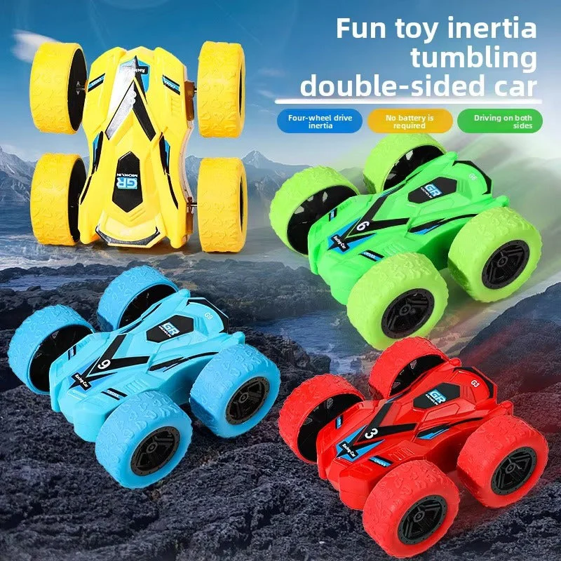 Four-Wheel Stunt Toy Car - Image 3