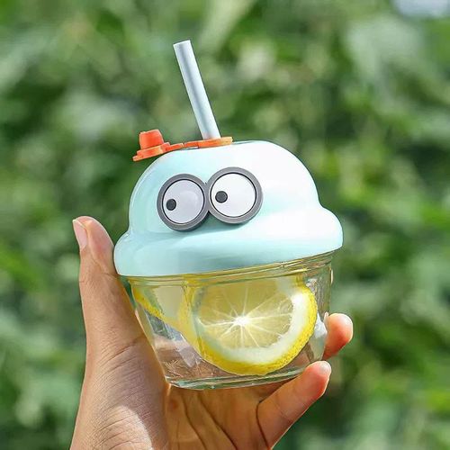 Funny Faces Slub Glass Sipper - Image 3