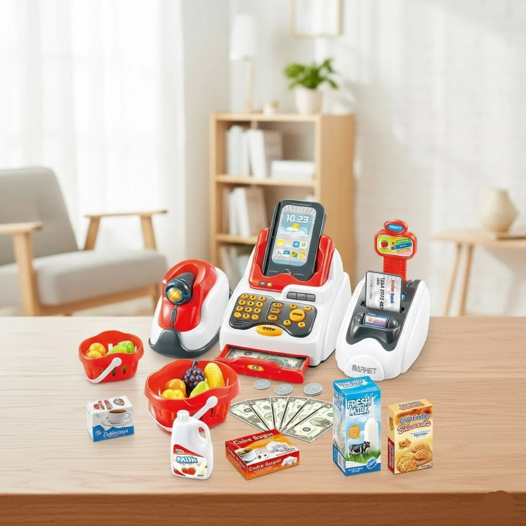 Grocery Store Pretend Play Toy Set - Image 3