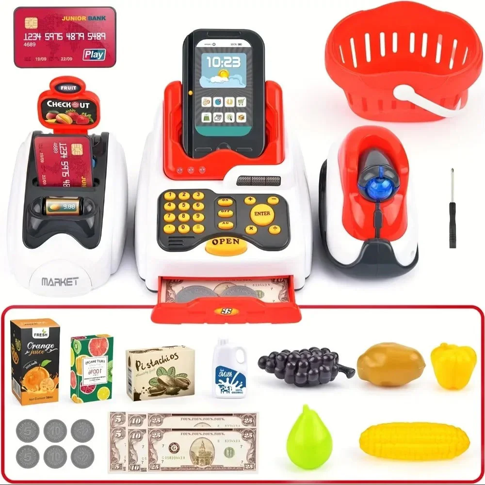 Grocery Store Pretend Play Toy Set - Image 7