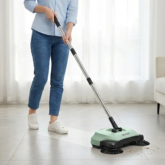 Hand-Push Vacuum Cleaner Sweeping Machine - Image 3