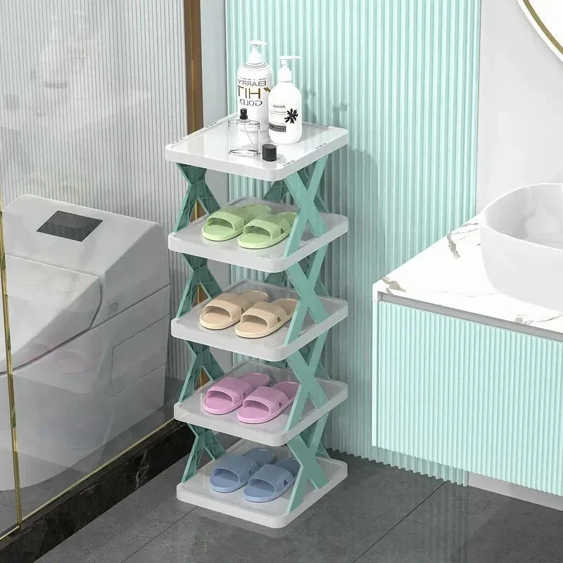 High Quality Foldable X Shape Shoe Rack - Image 3