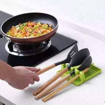 Spatula Spoon and Lid Holders with 4 Slots - Image 2