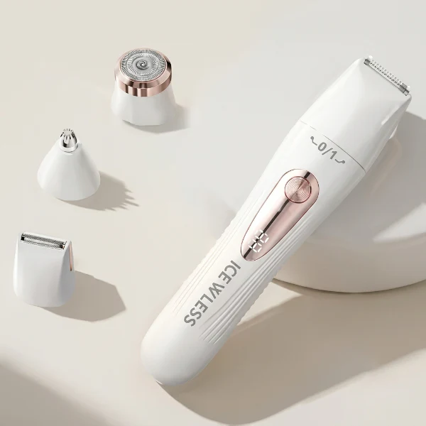 3-in-1  Rechargeable Beauty Razor & Eyebrow Trimmer - Image 2