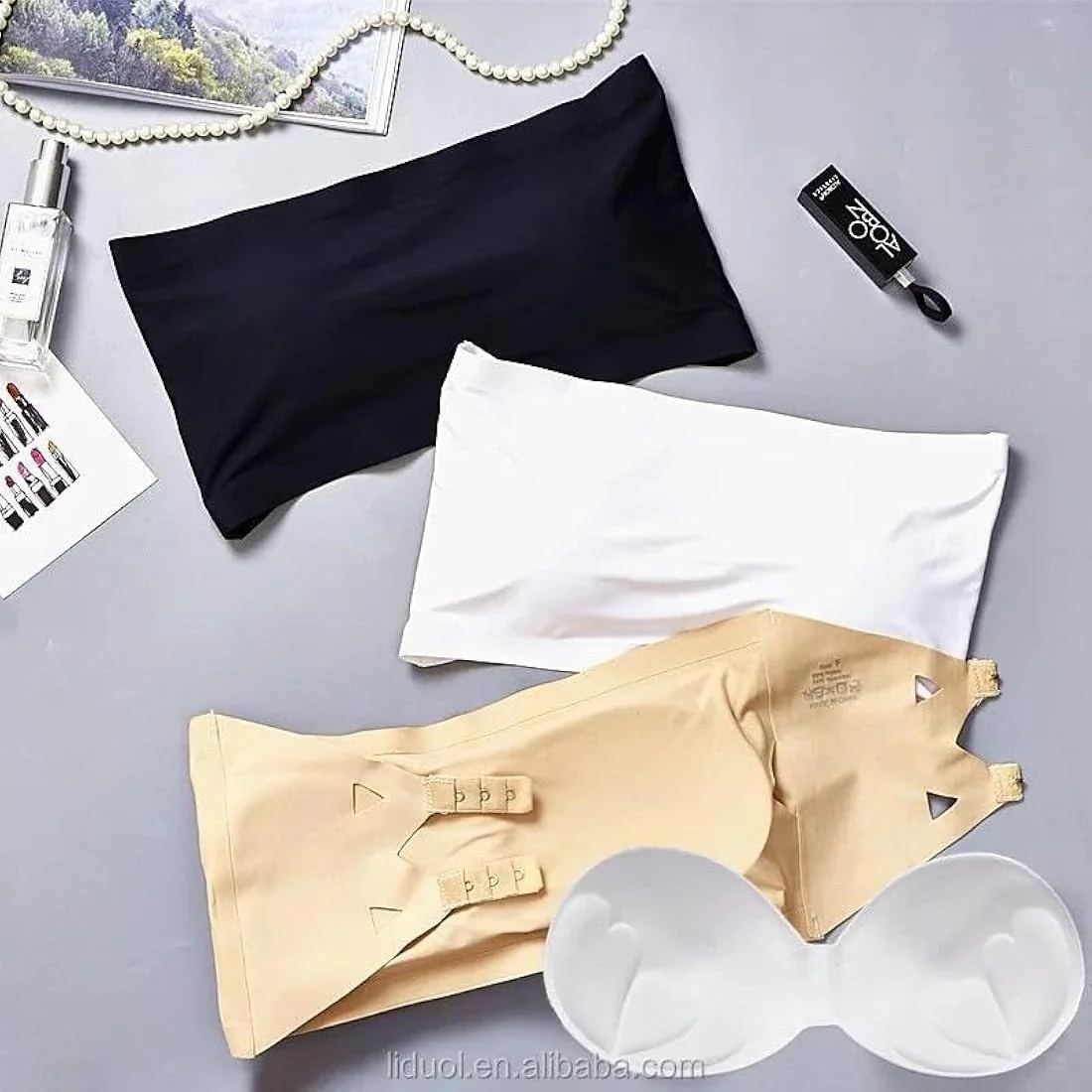 Imported High-Quality Foam Bra - Free Size (Random Color)