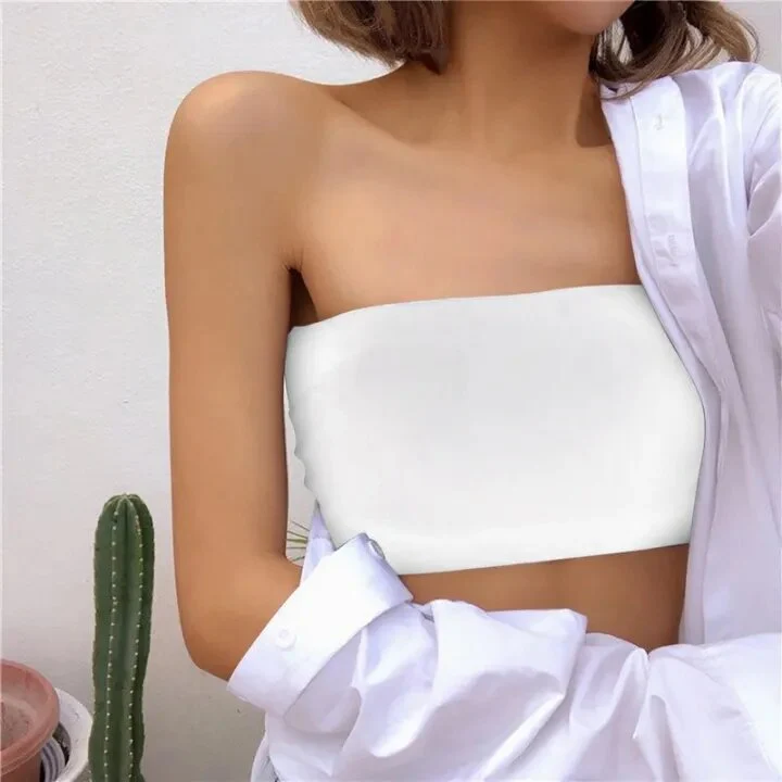 Imported High-Quality Foam Bra - Free Size (Random Color) - Image 3