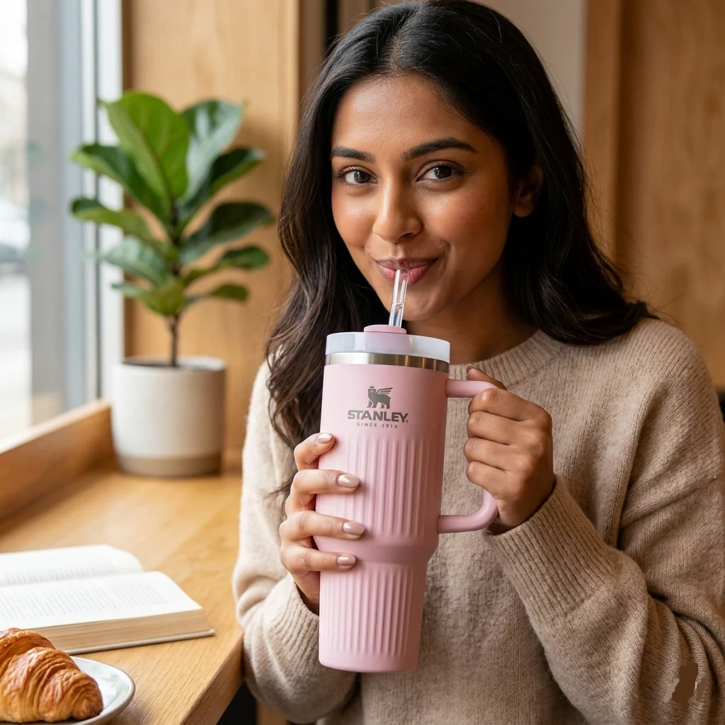 Insulated Stainless Steel Travel Tumbler - Image 2