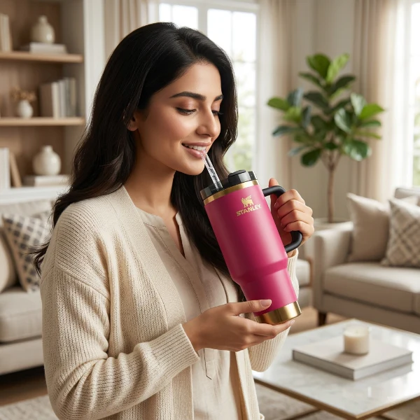 Insulated Stainless Steel Travel Tumbler - Image 2