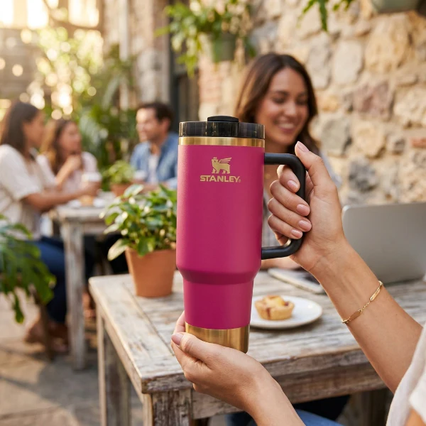 Insulated Stainless Steel Travel Tumbler - Image 3