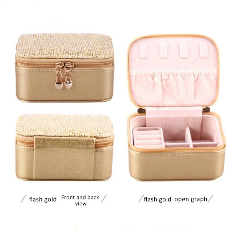 Mini Portable Jewelry Travel Organizer Box - Image 4