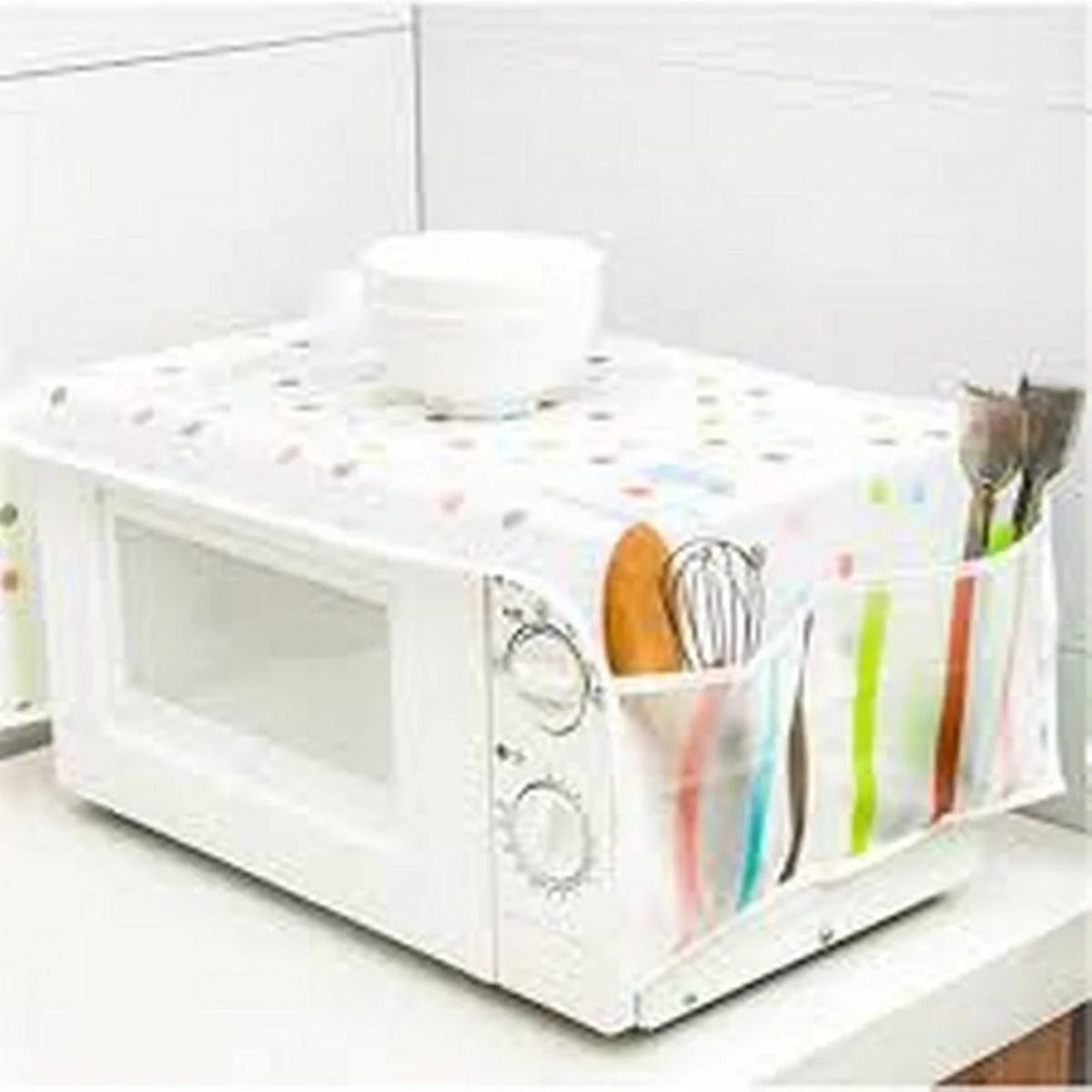 Kitchen Microwave Oven Dustproof Cover - Image 4