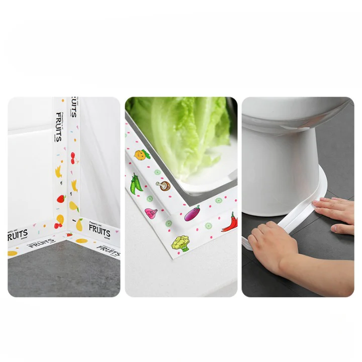 Kitchen Sink Seam Stickers Self Adhesive Corner Tape - Image 4