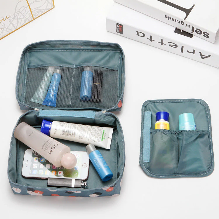 Large Capacity Portable Cosmetic Bag - Image 3