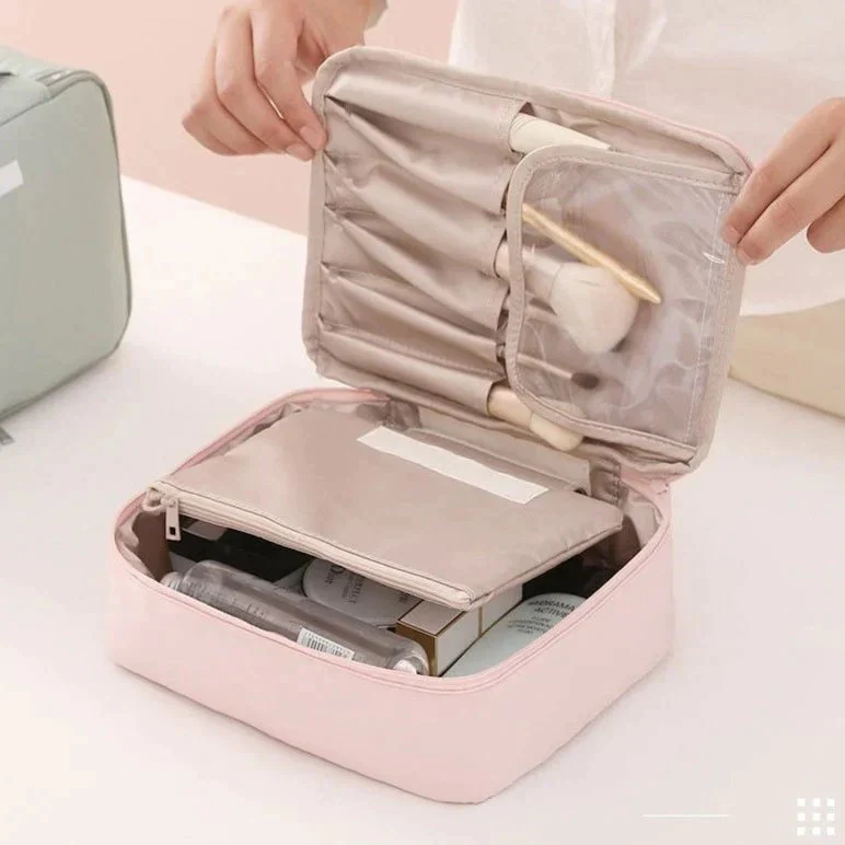 Large Capacity Waterproof Cosmetic Organizer Bag - Image 3