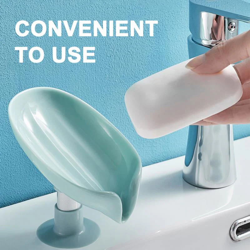 Leaf Shape Bathroom Soap Dish. - Image 2