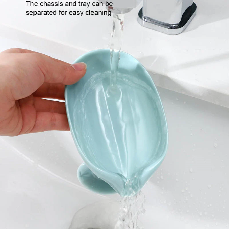 Leaf Shape Bathroom Soap Dish. - Image 4
