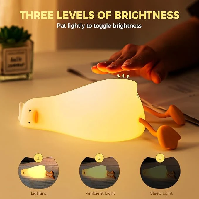 Led Duck Night Light Rechargeable Lamp - Image 3