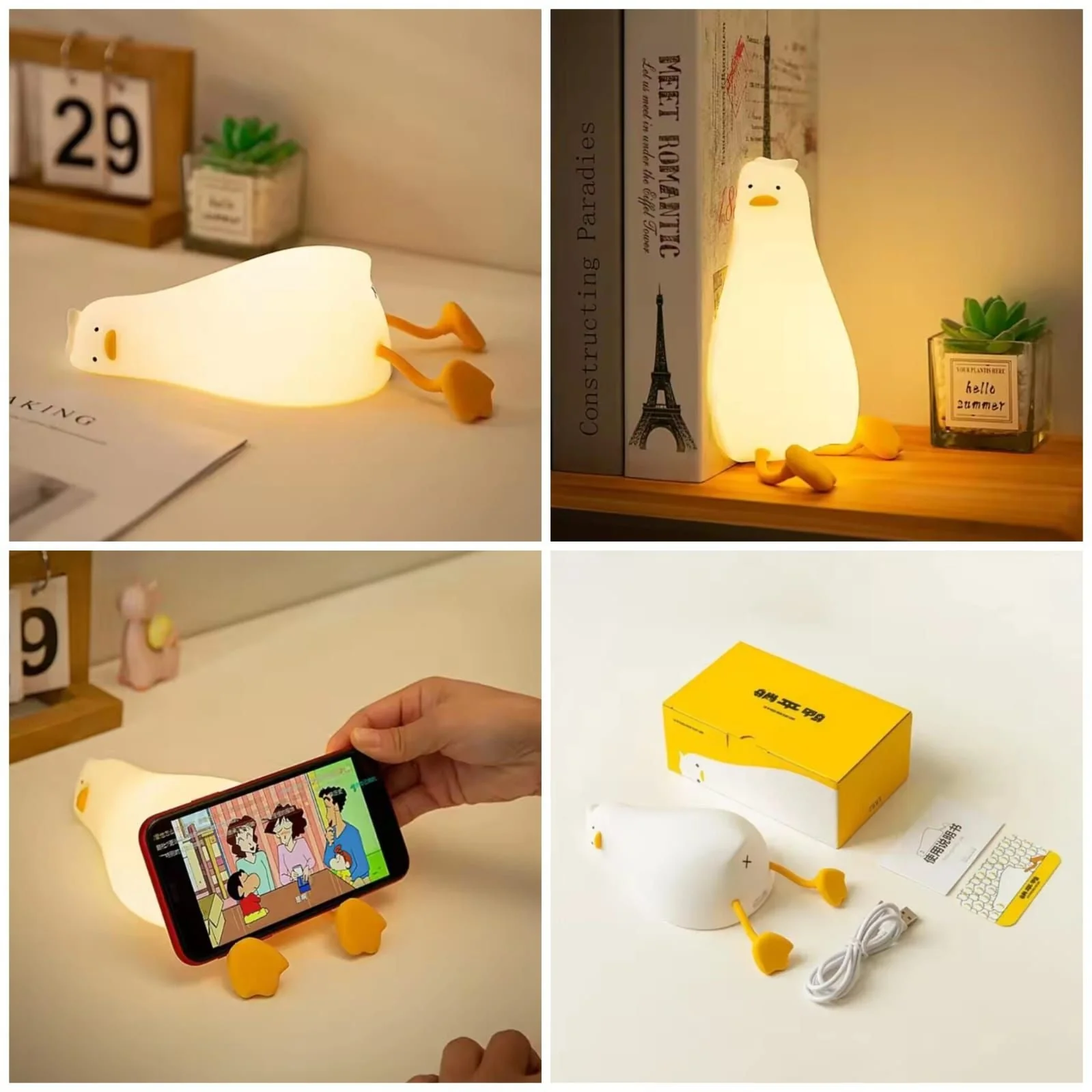 Led Duck Night Light Rechargeable Lamp - Image 5