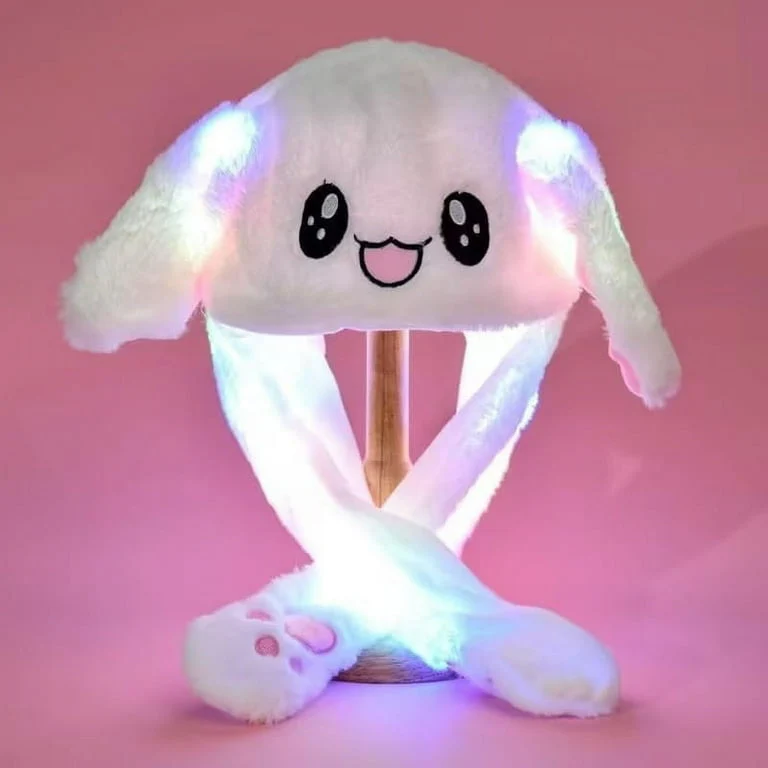 LED Jumping Bunny Ear Hat - Image 3