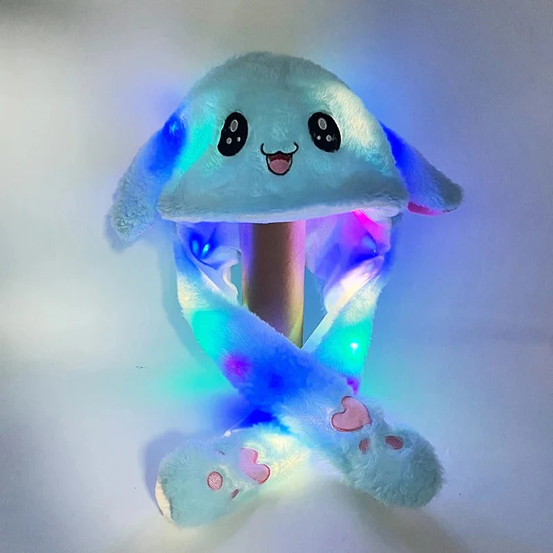 LED Jumping Bunny Ear Hat - Image 4