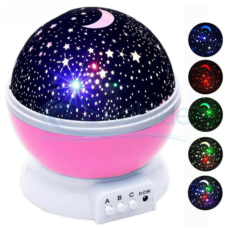 LED Rotating Starry Sky Star Master USB Projector Lamp. - Image 6
