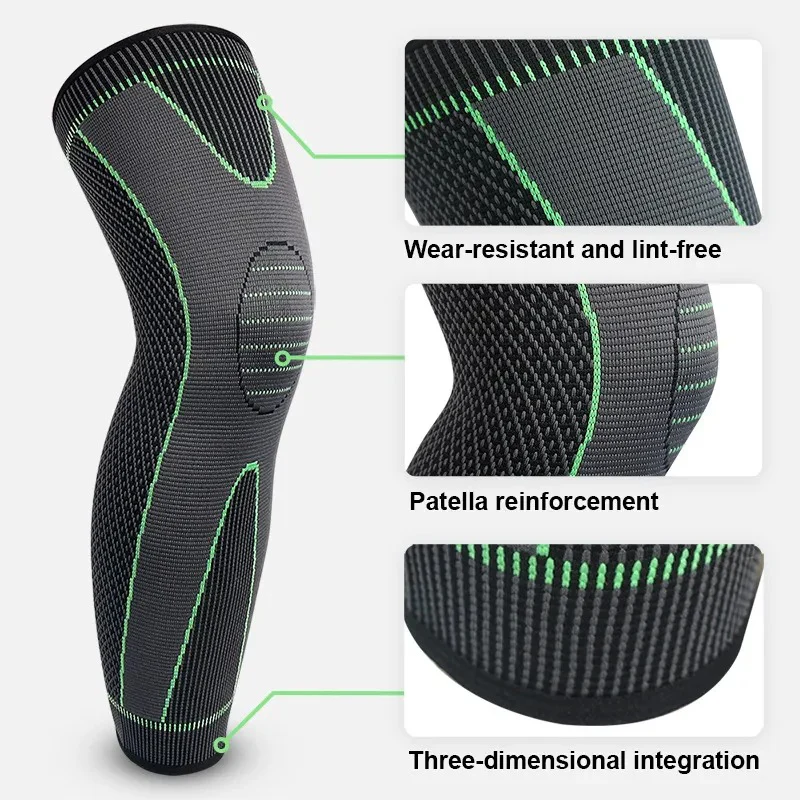Leg Compression Knee Sleeves with Belt (Single Piece) - Image 6