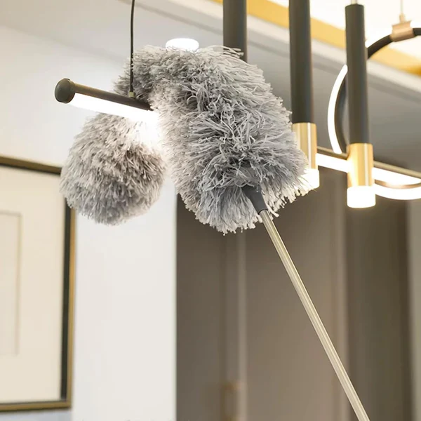 Long Handle Adjustable Microfiber Dusting Brush