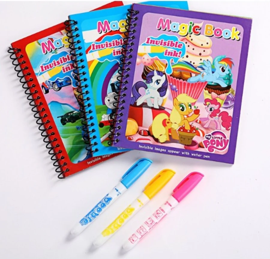 Magic Colouring Book Invisible Ink. - Image 3