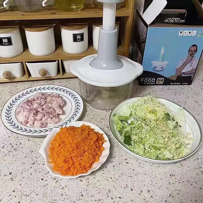 Vegetables Push Chopper  (Capacity 1.5 L) - Image 2