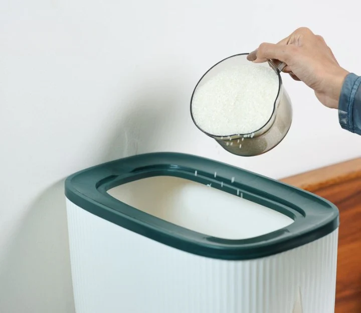 Modern Style Rice Dispenser With 10 KG Capacity - Image 6