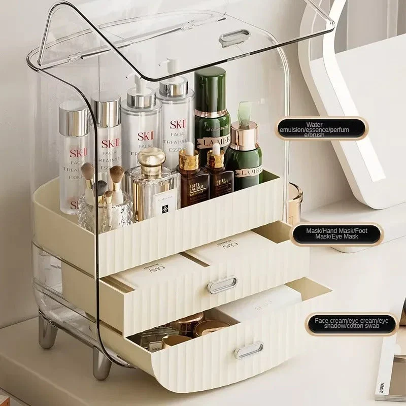 Multi Drawer Acrylic Cosmetic Storage Box - Image 6