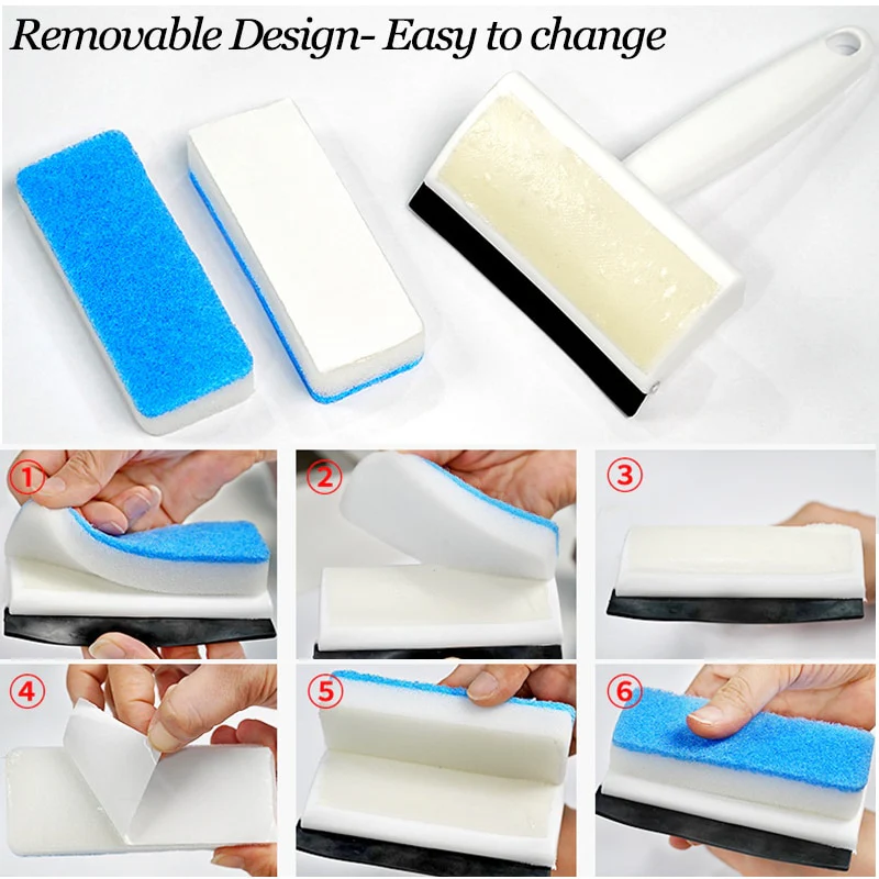 Multi-function Glass Window Wiper Soap Cleaner. - Image 4