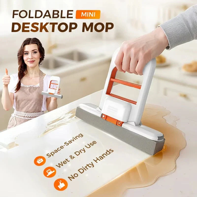 Multi-Functional Mini Squeeze Mop - Image 2