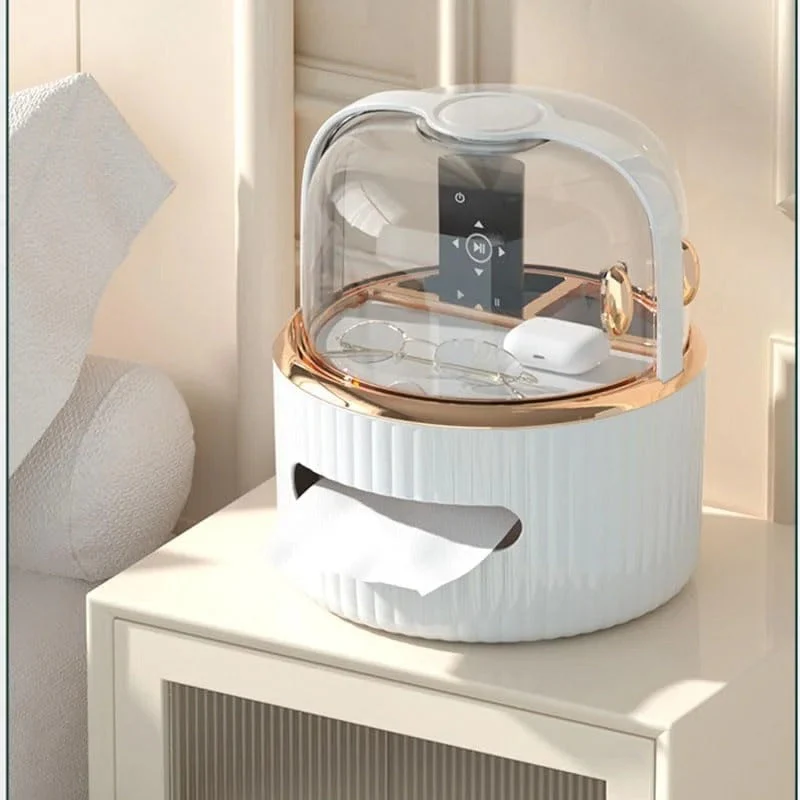 Multi-Functional Storage Case Tissue Box Holder - Image 3