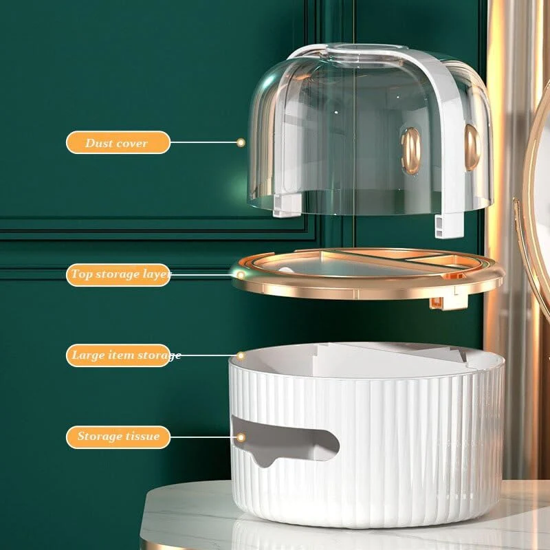 Multi-Functional Storage Case Tissue Box Holder - Image 4