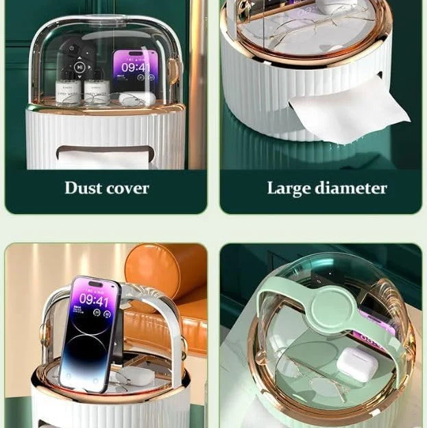 Multi-Functional Storage Case Tissue Box Holder - Image 5