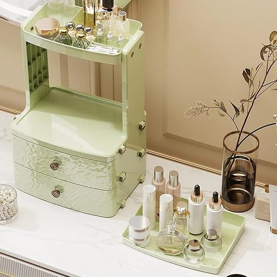 Multi-Layer Cosmetic Storage Box - Image 3