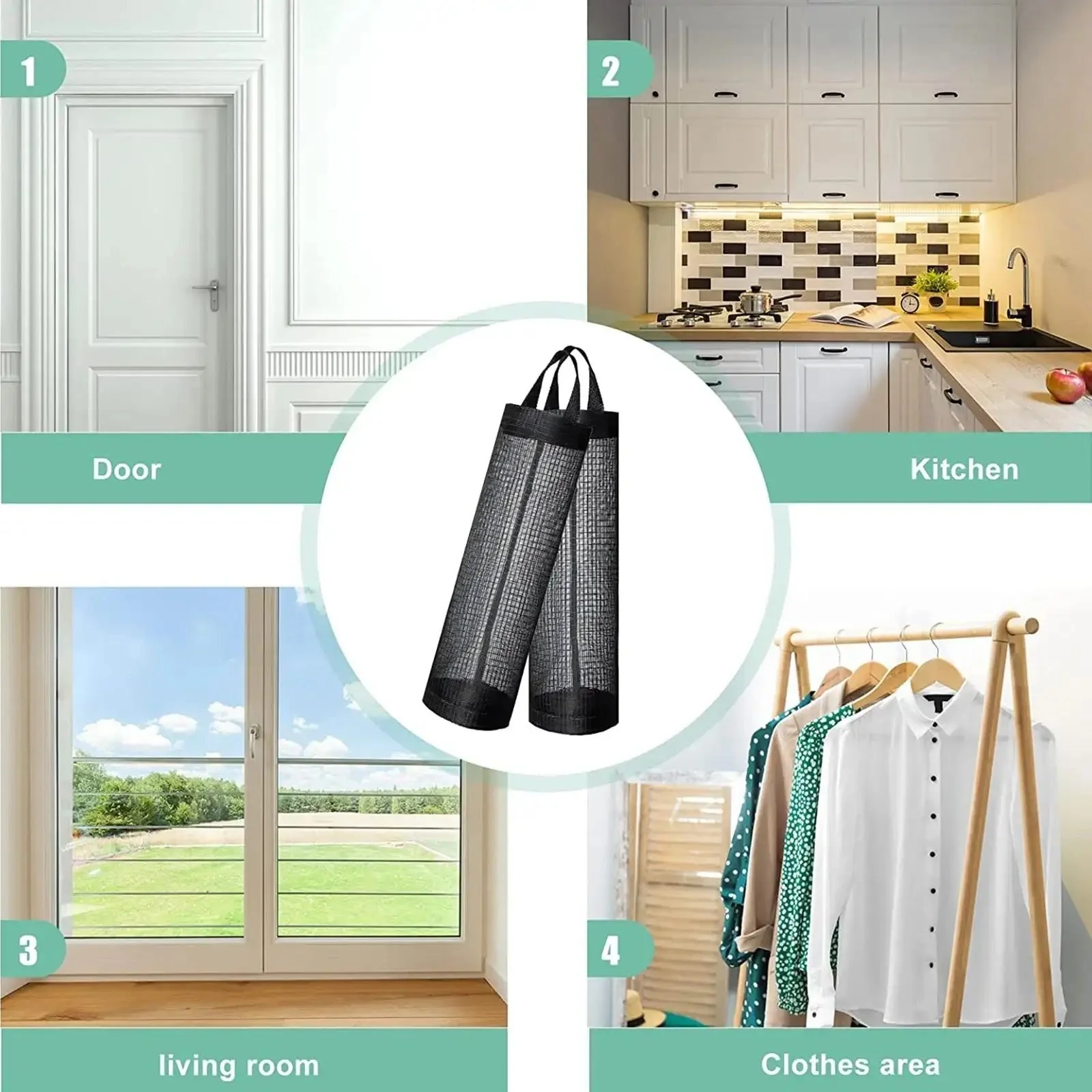 Multi-Purpose Hanging Shopper Holder - Image 6