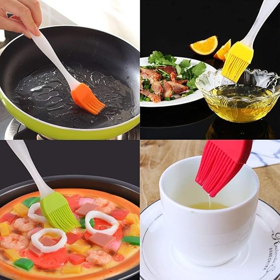 Multi-purpose Silicon Oil Cooking Brush (Big size) - Image 5