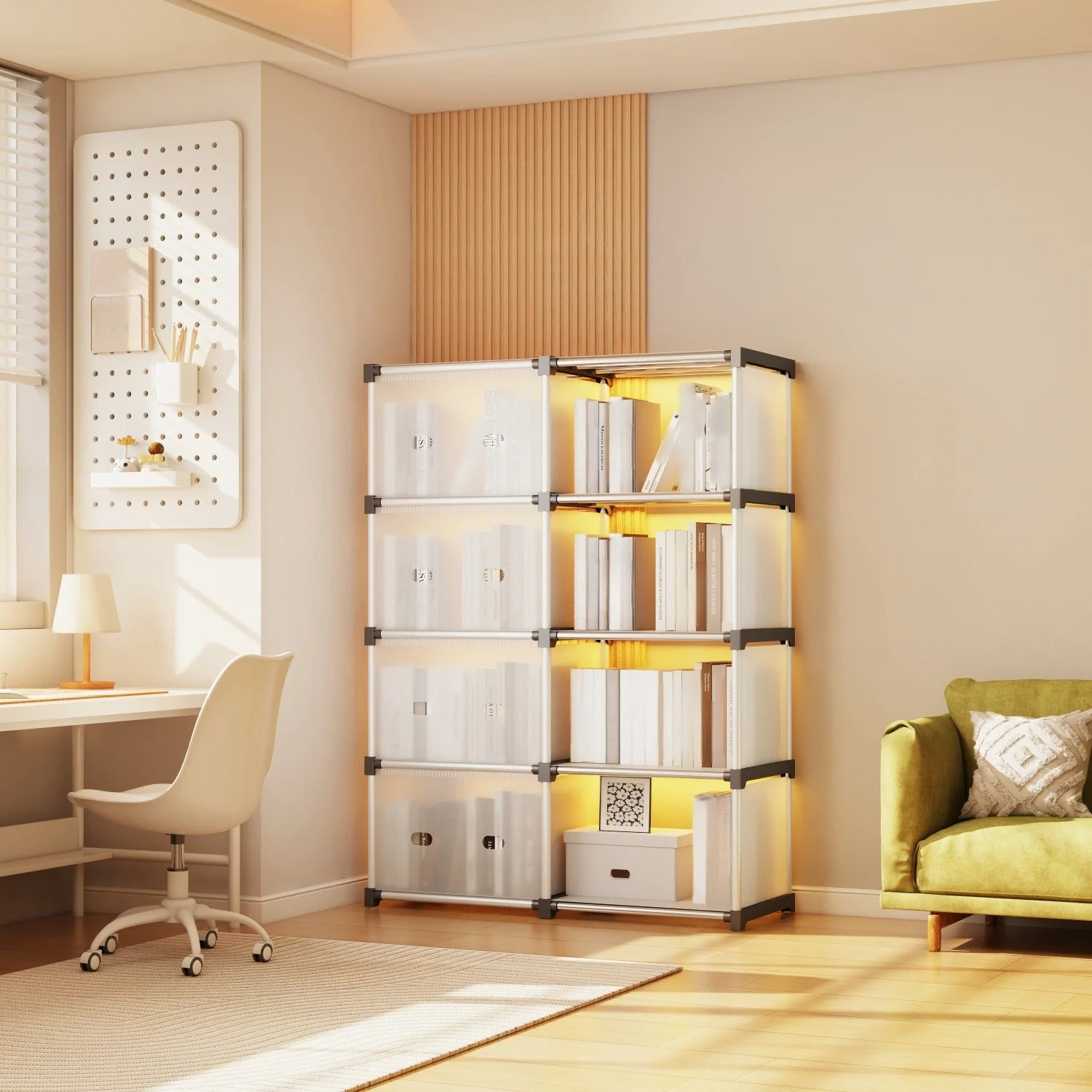 Multiayer Dust-proof Cabinet Storage Shelf - Image 2