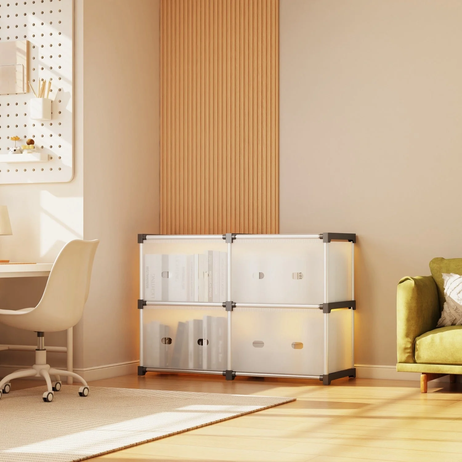 Multiayer Dust-proof Cabinet Storage Shelf - Image 6