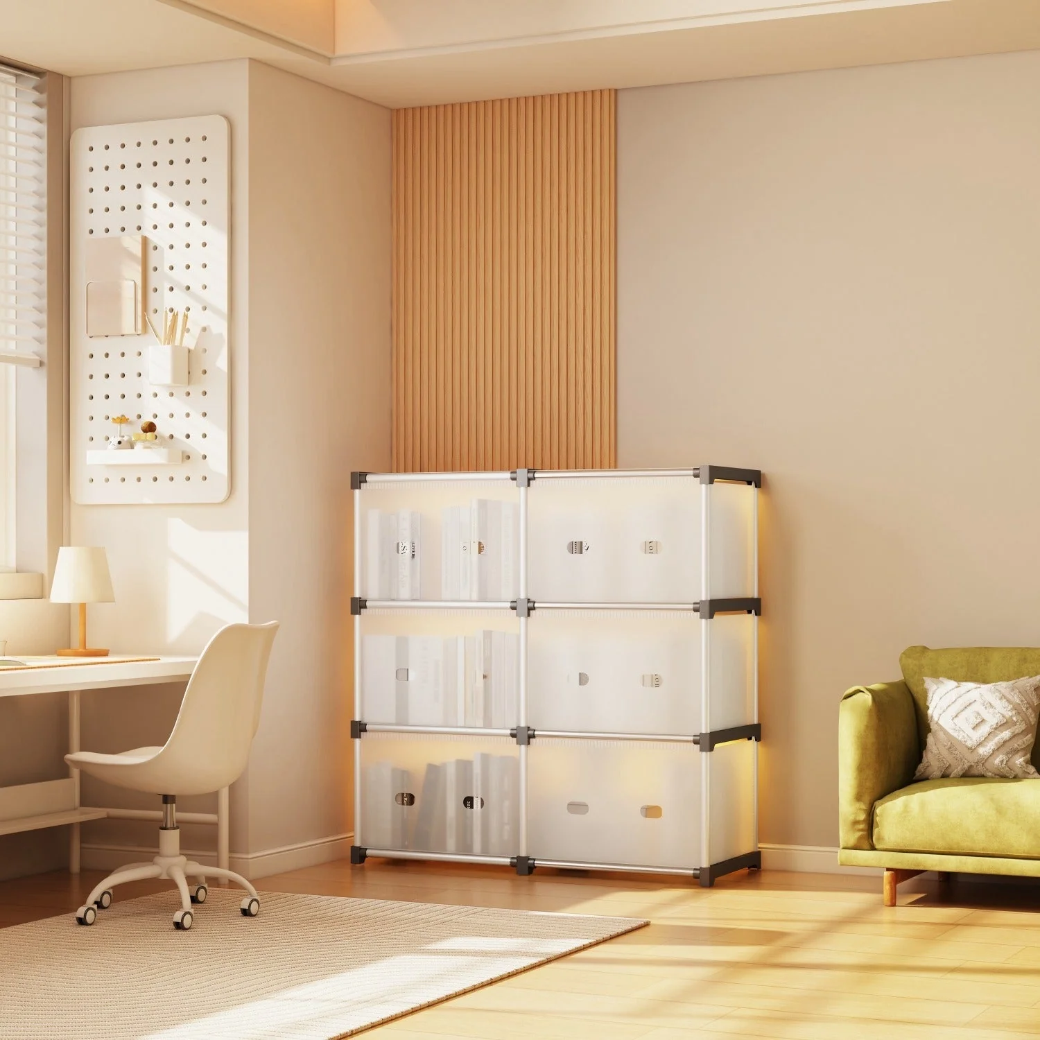 Multiayer Dust-proof Cabinet Storage Shelf - Image 7