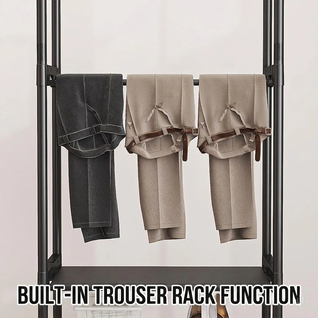 Multifunctional Iron Shoe and Hat Shelf Rack - Image 3