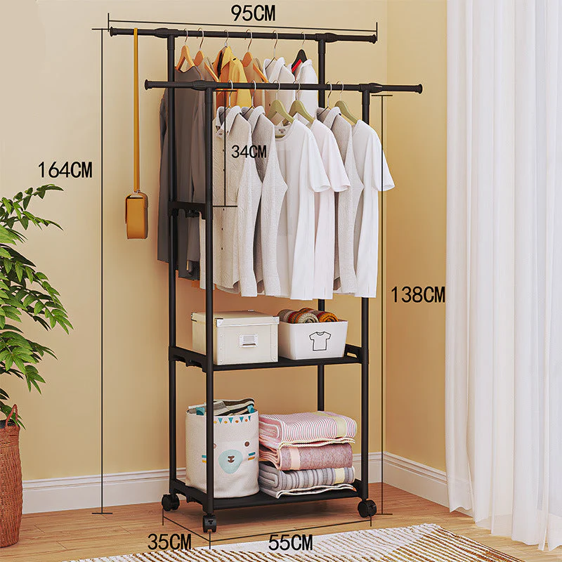 Multifunctional Iron Shoe and Hat Shelf Rack - Image 5