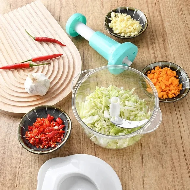 Multifunctional Manual Push Chopper (2-Liter) - Image 2