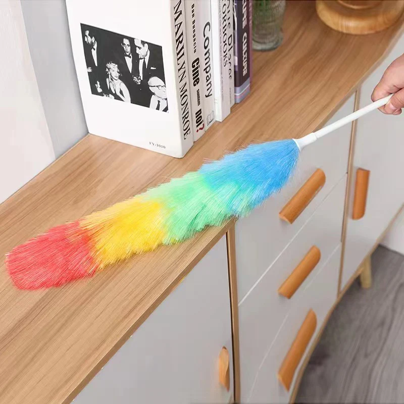 Multifunctional Plastic Feather Dusting Brush - Image 2